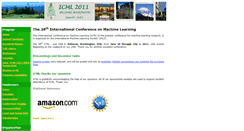 Desktop Screenshot of icml-2011.org